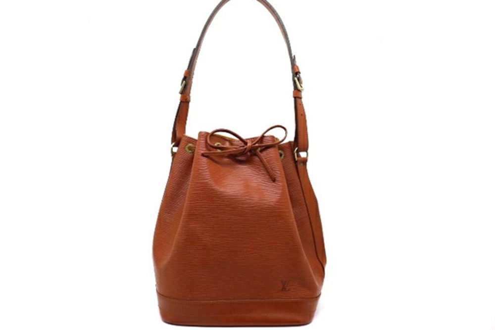 LOUIS VUITTON Noe Shoulder Bag Epi Kenya Brown